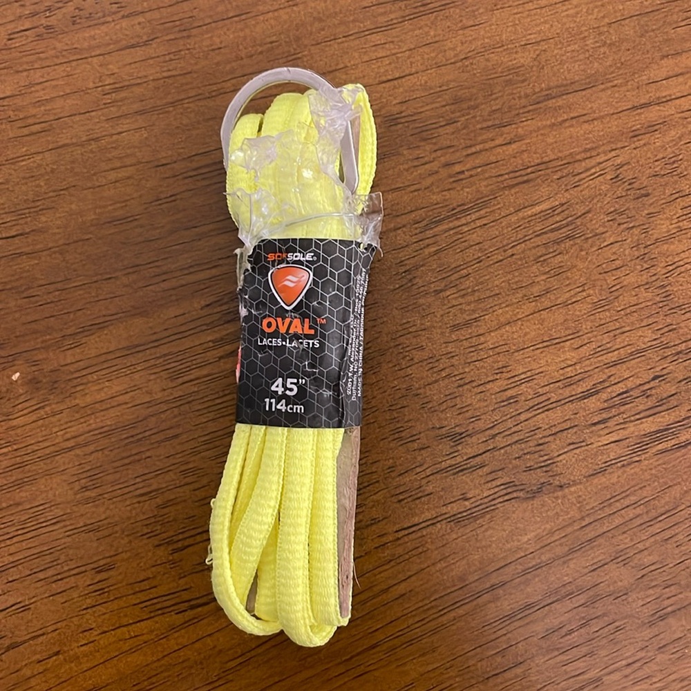 45” Yellow Shoe Laces